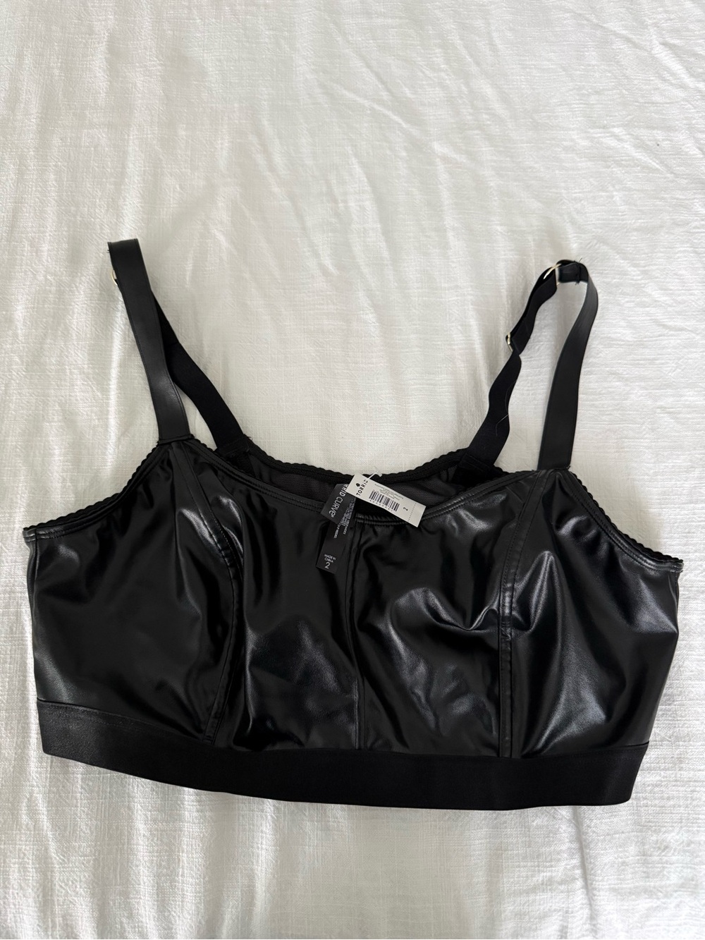 Torrid Pleather Wireless Bralette - Picture 5 of 7